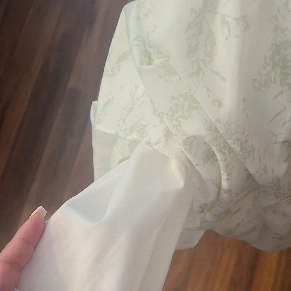 AND NOW THIS SZ XL Floral Maxi Dress with Ruffle Straps - Picture 4 of 8